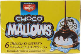 Fibisco Choco Mallows 6 choco coverd Marshmallow biscuits 100g