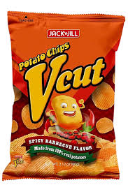 JACK & JILL V-CUT SPICY BBQ 60g