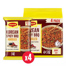 korean spicy bbq noodles 87g