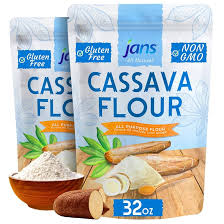 JANS CASSAVA FLOUR (12x2 lbs)