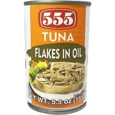 555 TUNA FLAKES IN VEGETABLE OIL (50x155g)