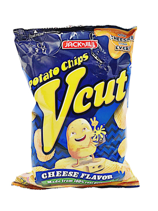 Jack 'n Jill V Cut Potato Chips, Cheese Flavor - 2.12 oz
