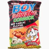 BOY BAWANG CORNICK HOT GARLIC (40x100g)