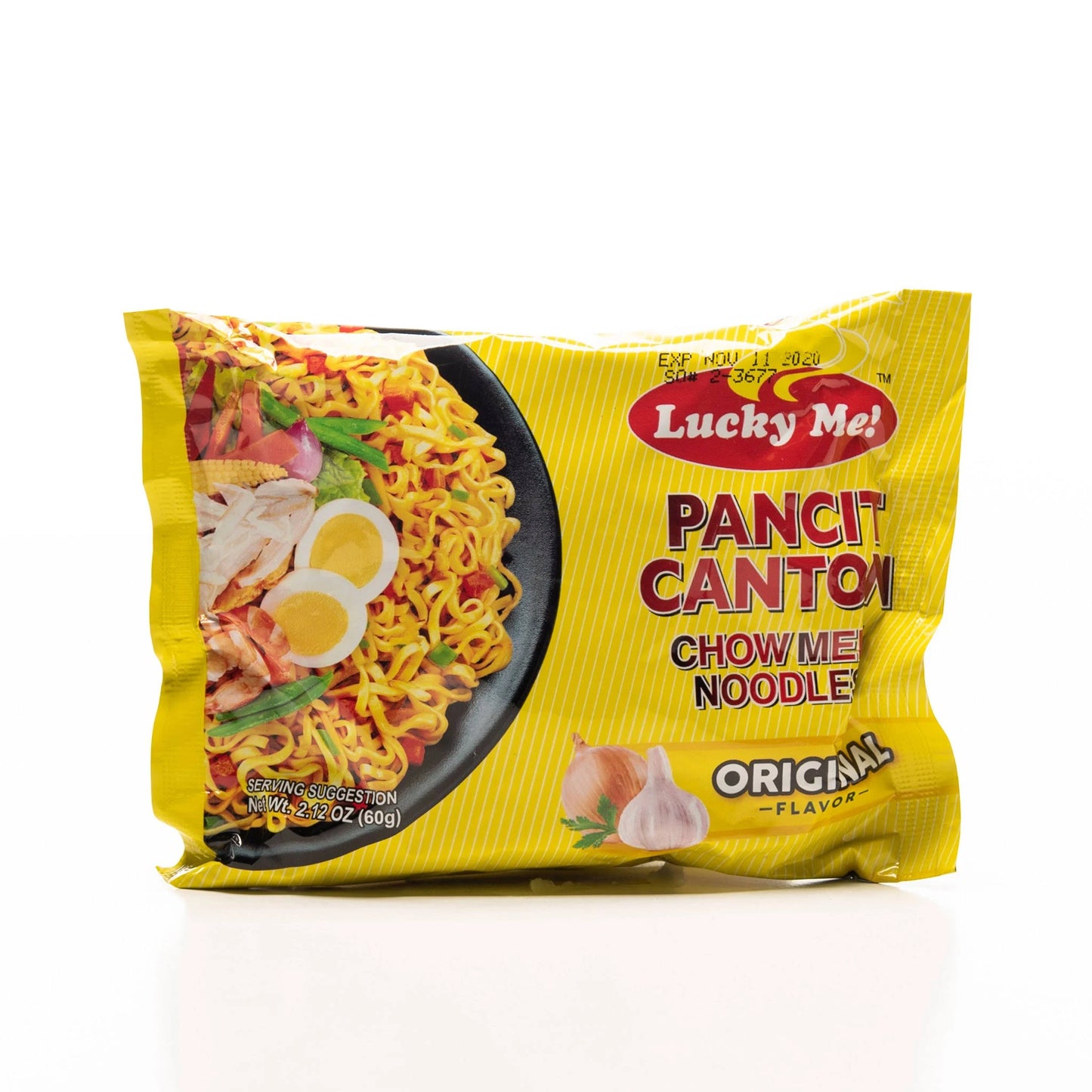 Lucky Me! Pancit Canton Original Flavor Chow Mein Noodles 6 Pack 12.70 oz (360 g)